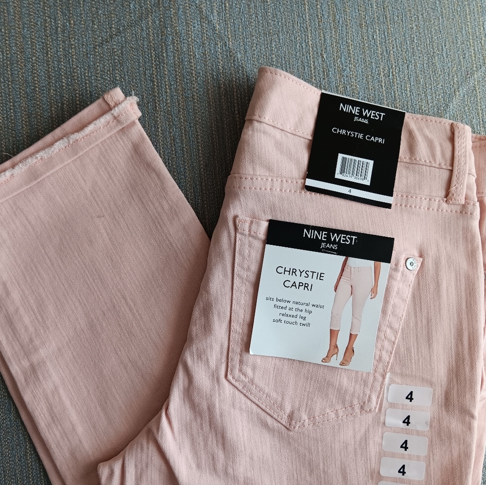 Nine West Women's Capri Jeans, NWT, Size 4